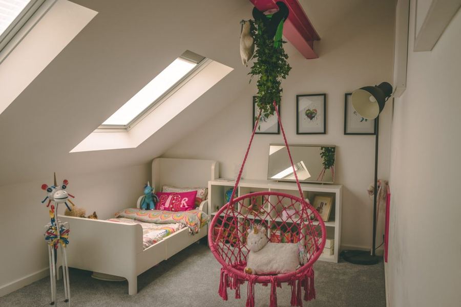Cresswell loft conversion — finished space