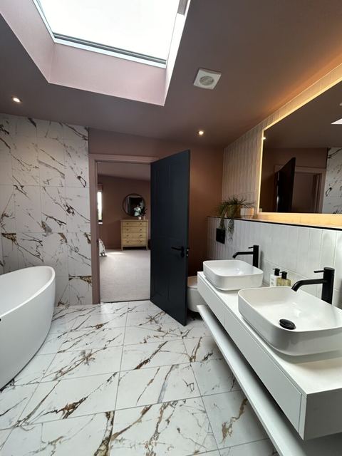 Loft conversion detail — quality finishes